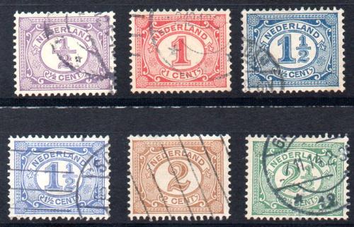 Holanda Año 1899/13 Nº Yvert 65/69 (o)
